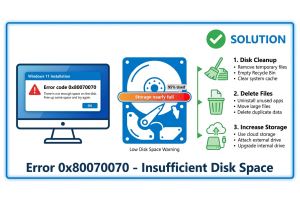 Comment Resoudre l Erreur 0x80070070 lors de l Installation de Windows 11: Guide Complet