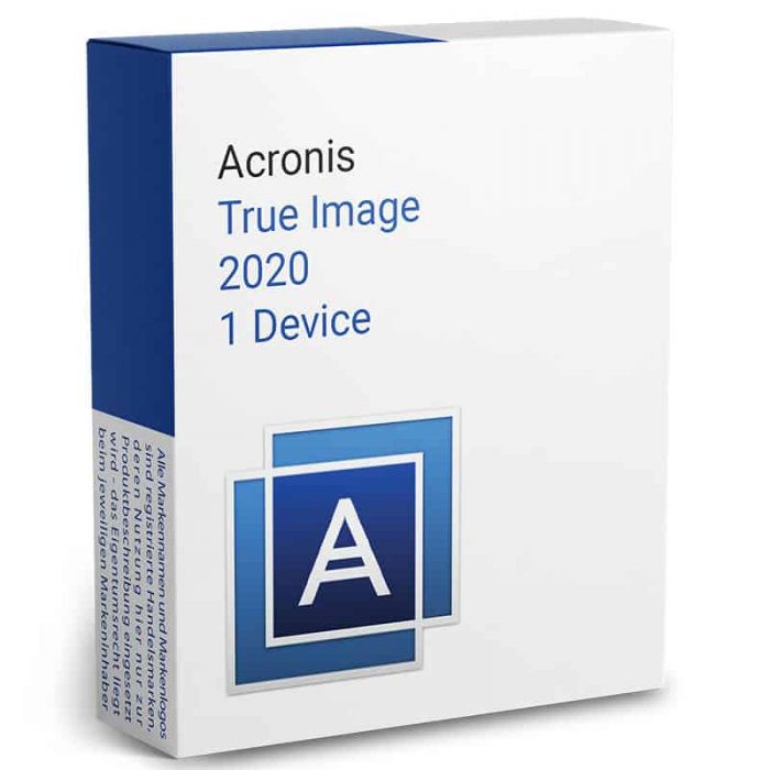 Acronis True Image 2020 1D/1Y