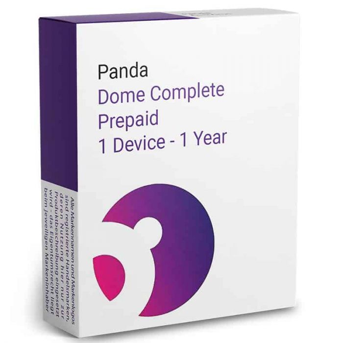 Caja de Panda Dome Complete Licendi