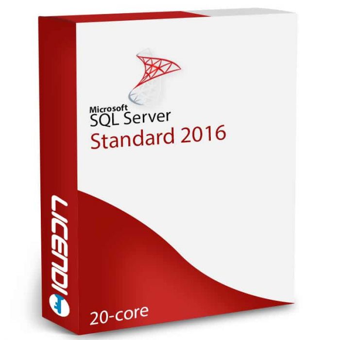SQL Server 2016 Standard-20-Cores