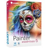Corel Painter Essentials 5 – Caixa de Licença do Software de Pintura Digital
