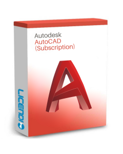 Licencia para suscripción anual de AutoCAD