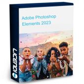 Product box of photoshop elements 2023