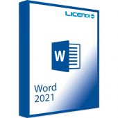 Caja de producto Microsoft Word 2021 de Licendi