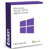 Windows Server 2019 CAL-5 RDS USER CAL