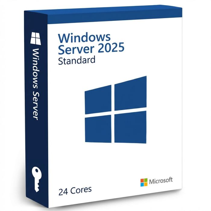 Microsoft Windows Server 2025 Standard - 24 Cores - OEM