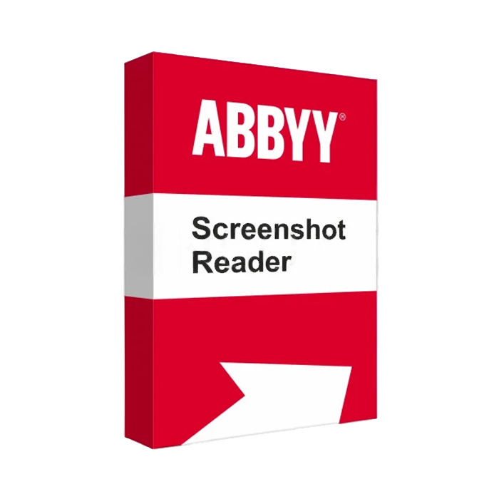 abbyy finereader Screenshot Reader