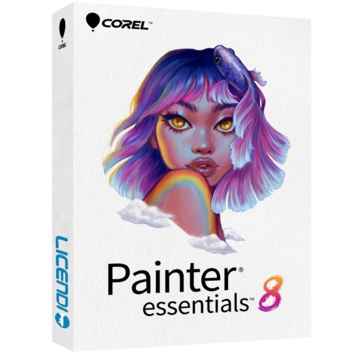 Corel Painter Essentials 8 - Digital Art Software Licence Box