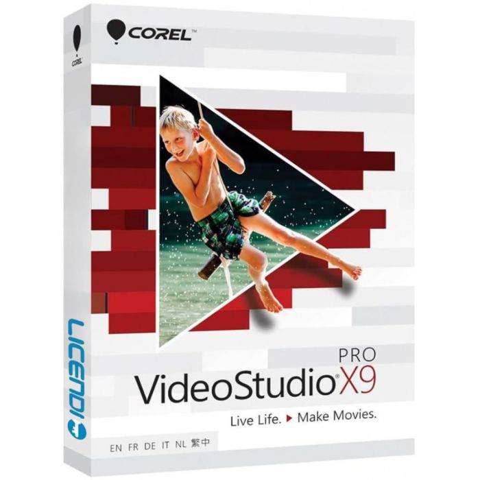 Corel VideoStudio Pro X9 - Software de Edicion de Video Licencia Box