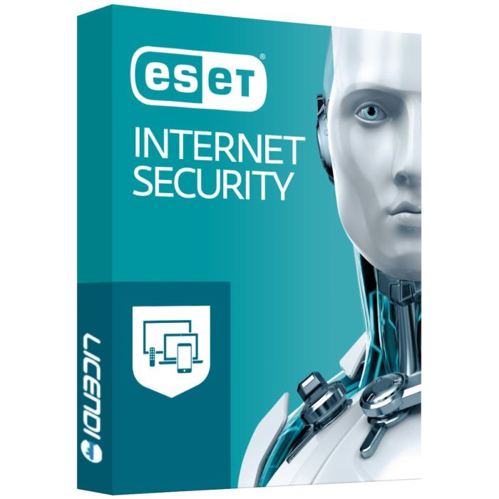 Boite ESET Internet Security - logiciel de protection internet complete