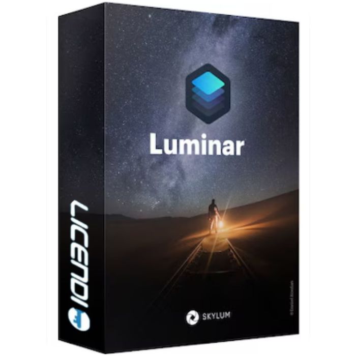 Scatola software Luminar 2018 Skylum licenza fotoritocco professionale