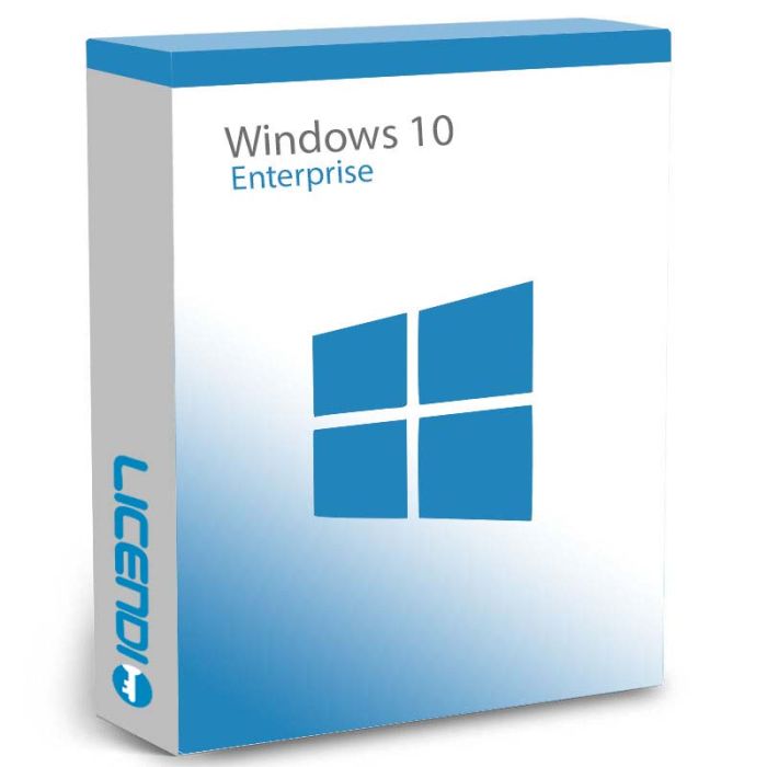 Windows 10 Enterprise product box