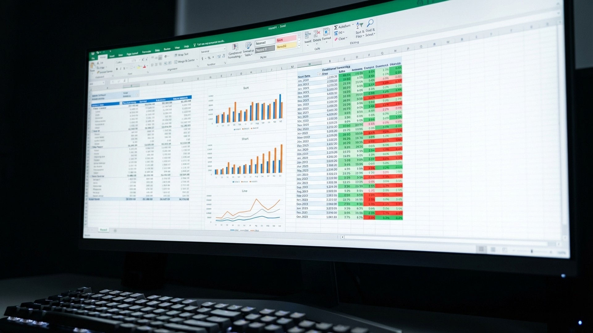 Analisis avanzado de datos con tablas dinamicas y graficos en pantalla