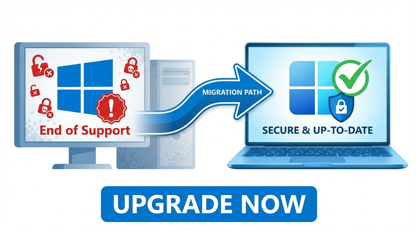 Windows 10 Support-Ende - Migration zu Windows 11