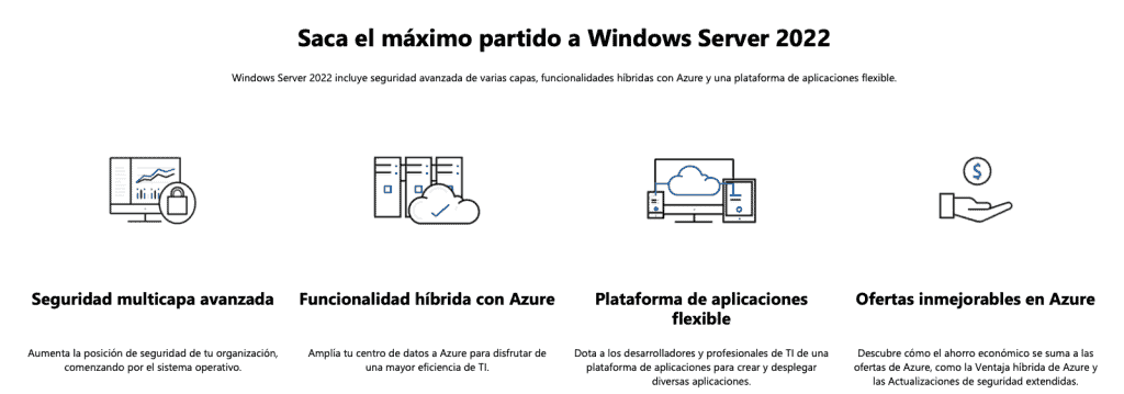 sacale provecho a windows server