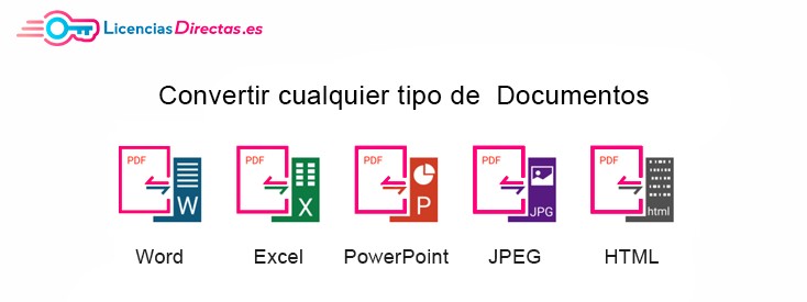Convertitr todo tipo de Documentos PDF Expert