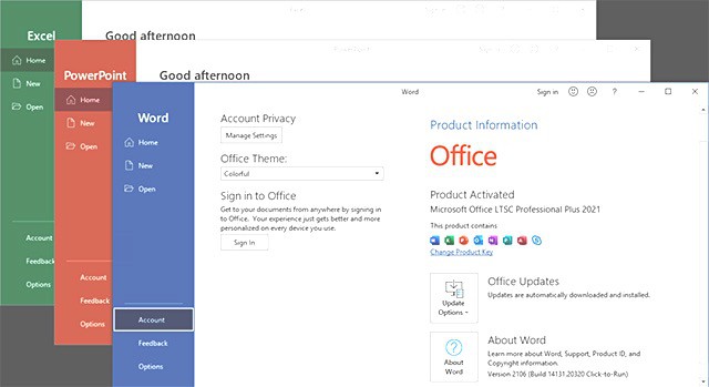 Ediciones, versiones y licencias de Microsoft Office 2021