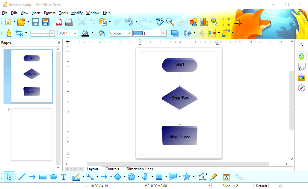 Diagramas con LibreOffice Draw copy