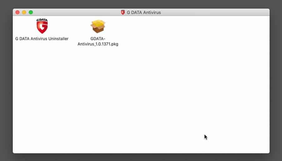 Instalar G-Data antivirus para Mac