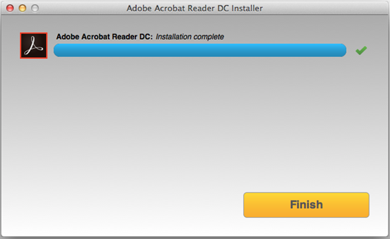 Instalación de Adobe Acrobat para Mac