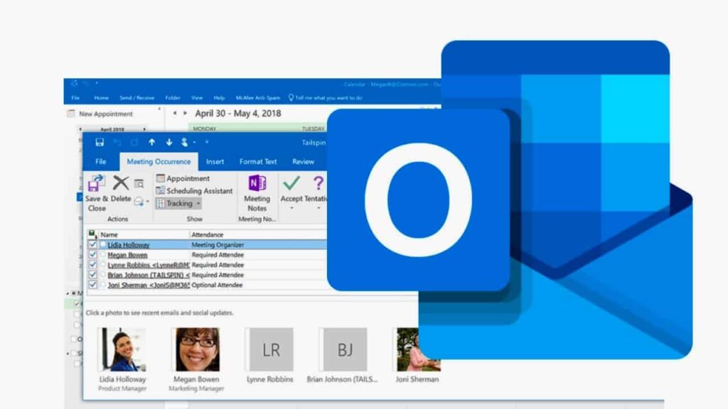 Microsoft Outlook para proyectos
