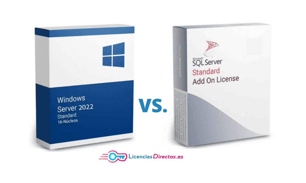 Differences between SQL Server and Windows Server