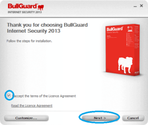 Instalar Bullguard antivirus
