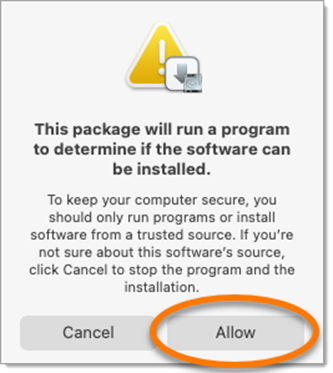 Imagen de instalación antivirus Avast para Mac