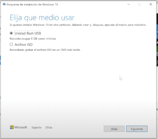 Imagen de como instalar sistema operativo windows 10