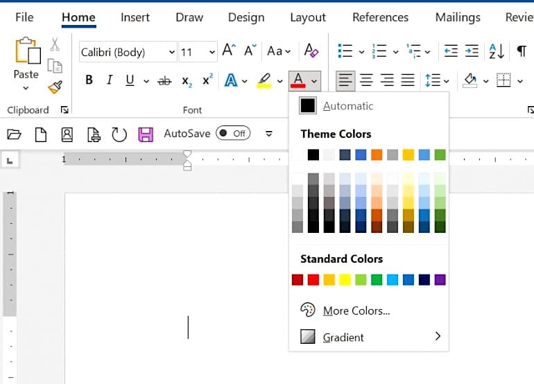 Personalizar el grupo de colores en Office 365