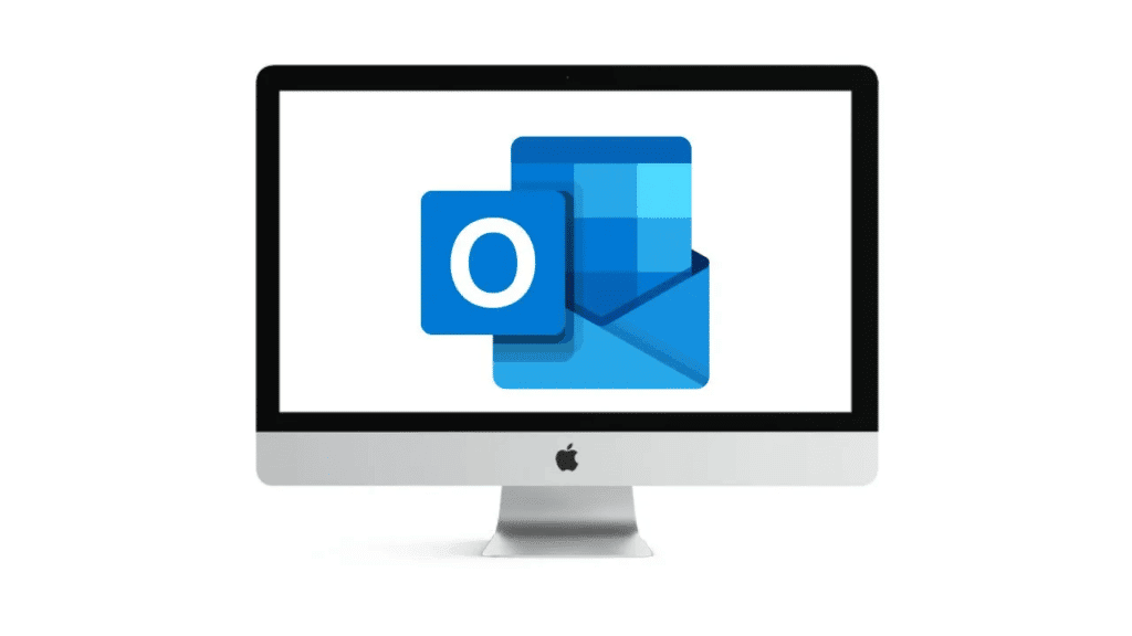Foto von Outlook auf einem Mac