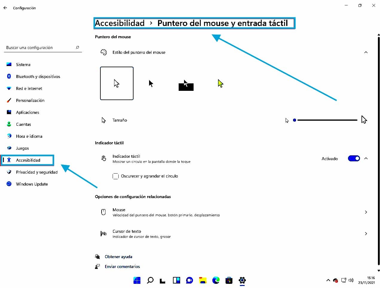 windows 11 mouse