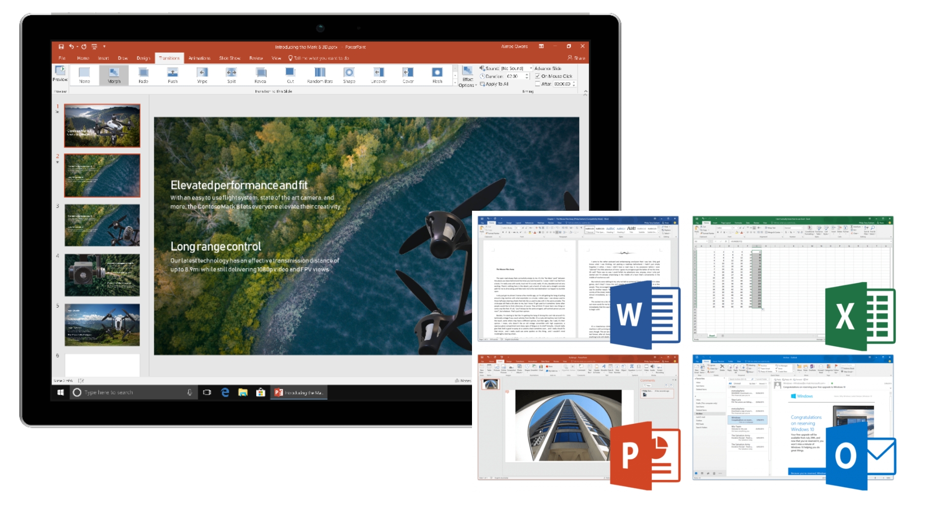 Schermate di attivazione di Office 2019