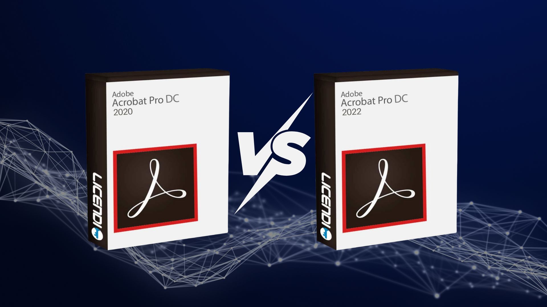 Acrobat Pro DC 2020 vs 2022