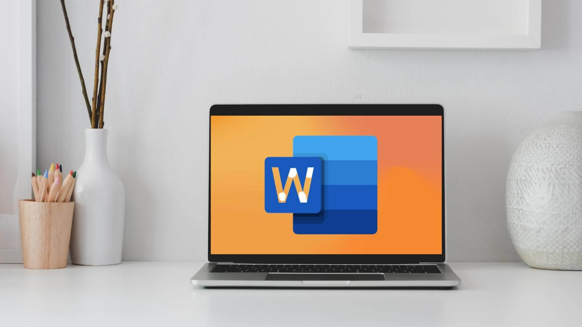 Scherm van Word de Office 2019