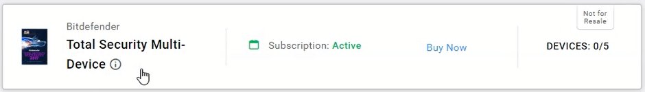 activate Bitdefender