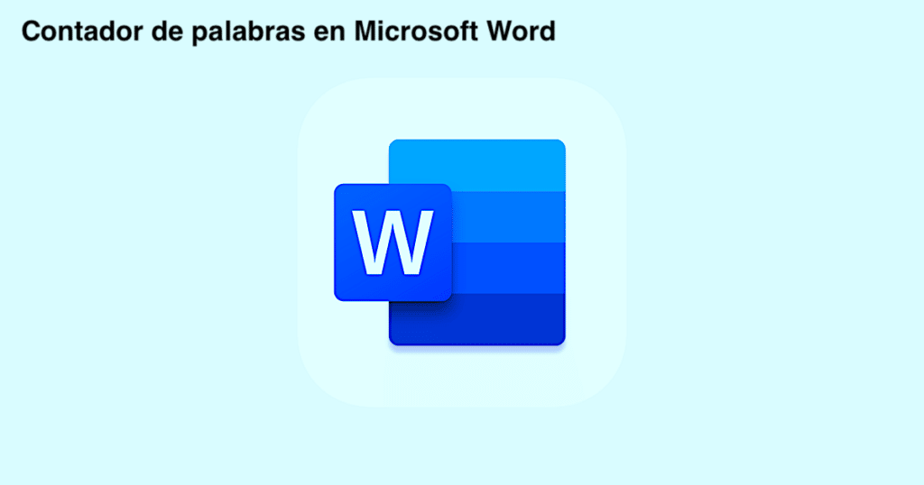 Contar las palabras en Microsoft Word