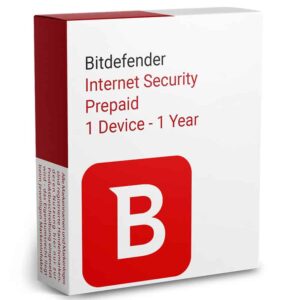 Product box of Bitdefender Internet Security Licendi