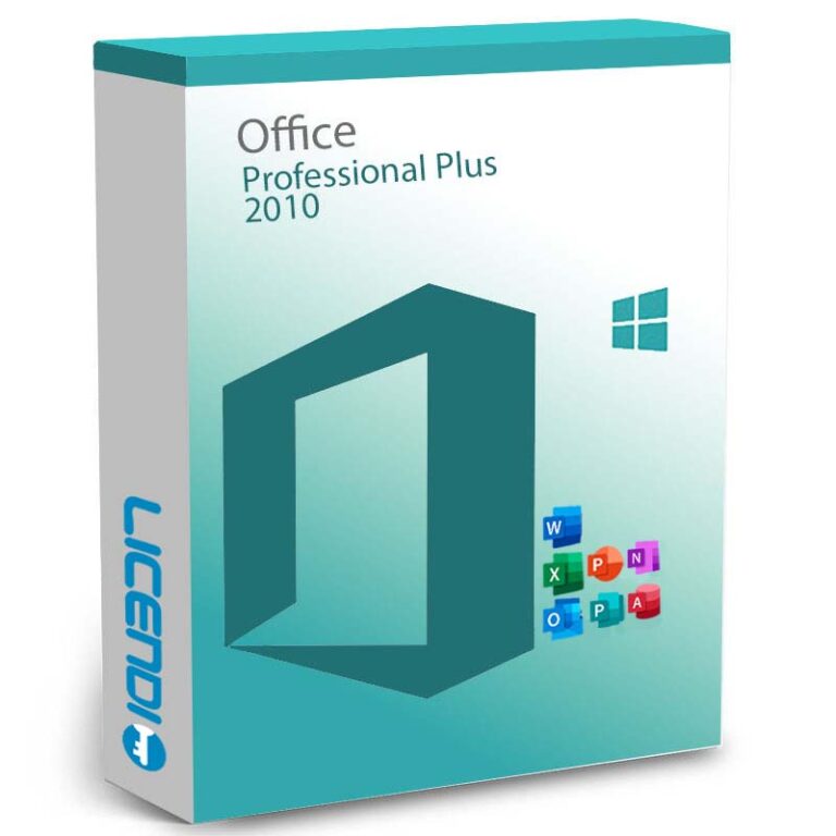 Microsoft Office 2010 Professional Plus Licendi