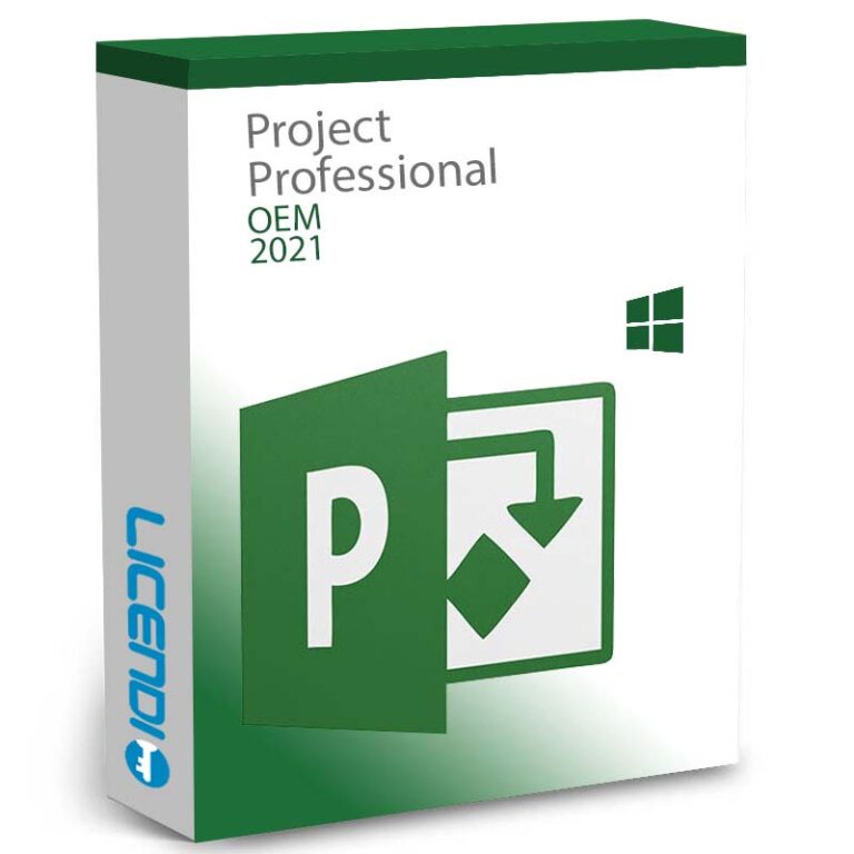 Microsoft Project Professional 2021 - Licendi