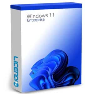 Caja de producto de Windows 11 enterprise