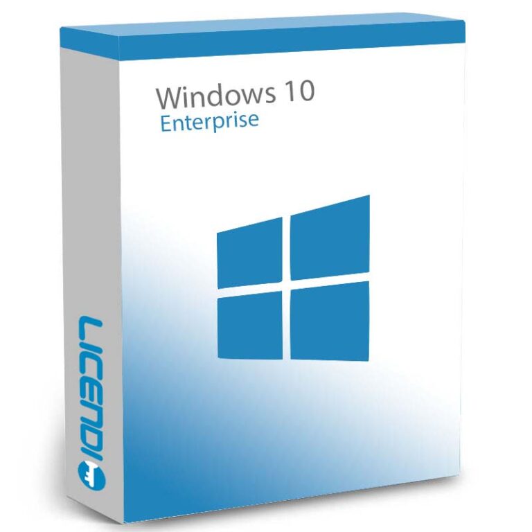 Caja de producto Windows 10 Enterprise