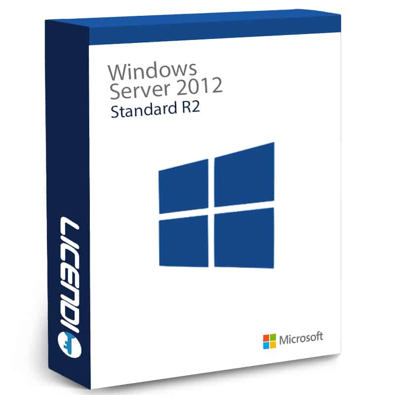 microsoft windows server standard 2012 r2 product box